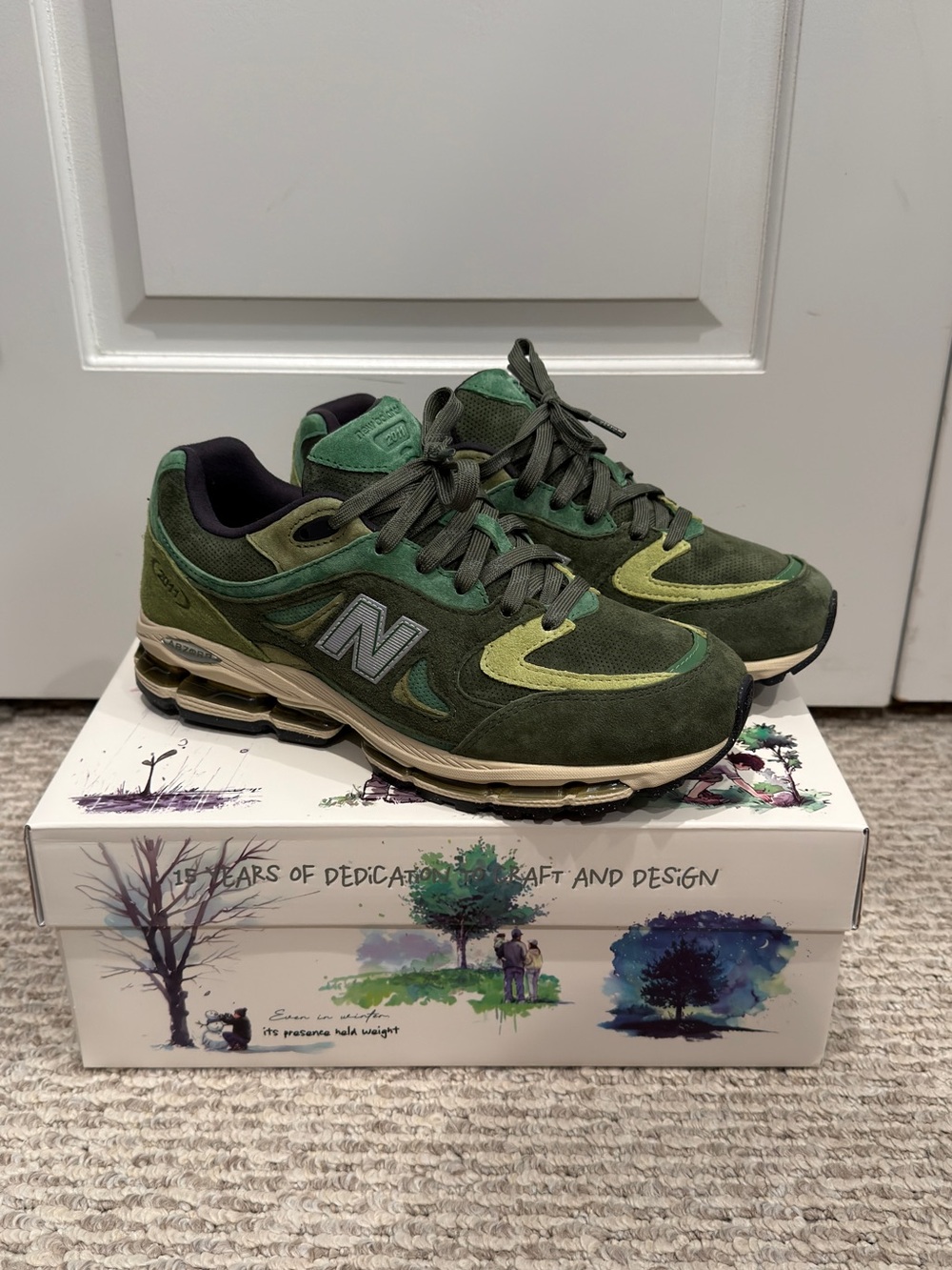 KITH x New Balance Leaf Green 2011 8.5